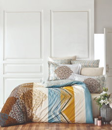 L'essentiel linge de maison Juego de Funda Nórdica Doble Ranforce 100% Algodón 200x220cm 140 Hilos Confortable y Duradero